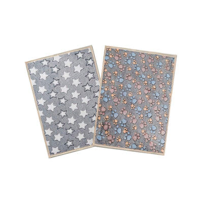 Tapete Pet Soft Em Flanela  Estampas Diversas - 53x73cm