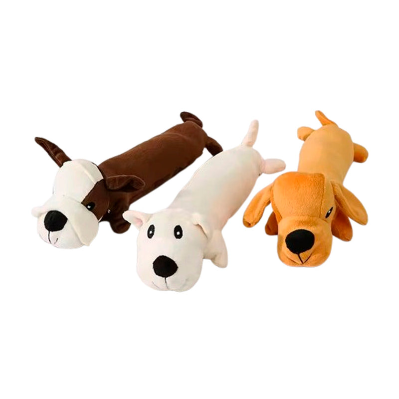 Brinquedo de Pelúcia Pet -  Long Dog ( Modelo Diversos)