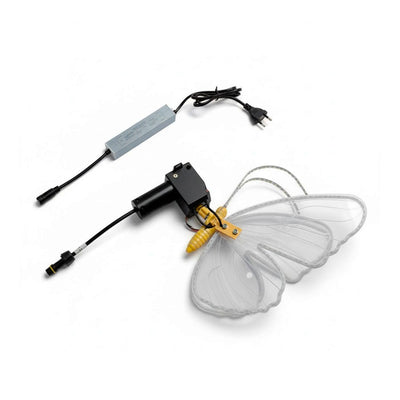 Borboleta Natalina com Movimento e LED - 40 cm