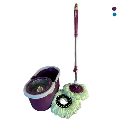 Mop Esfregão Giratório Com Balde - Cores Diversas - Az  CBT25-3001