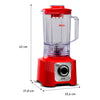LIQUIDIFICADOR POWER MAX ARNO 1400W LN63 VERMELHO 127V