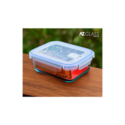 TRAVESSA COM TAMPA 0,65 LITROS AZ GLASS