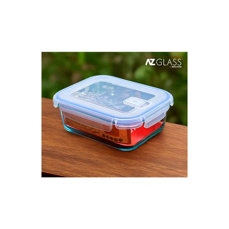 Travessa com Tampa 0,65 Litros - AZ Glass