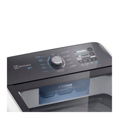MÁQUINA DE LAVAR ELECTROLUX 18KG BRANCA EFFICIENT CESTO INOX E JET&CLEAN (LEE18) - 127V