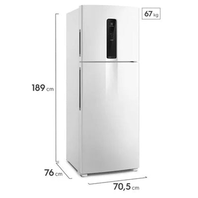 Geladeira Electrolux Frost Free Inverter 480L Efficient AutoSense SmartBivolt Duplex Branca (IT70)