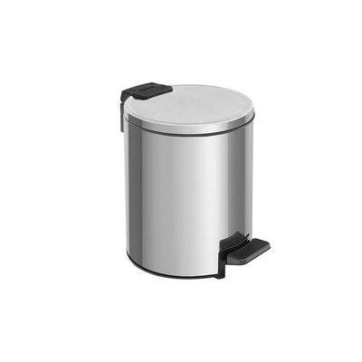 Lixeira Com Pedal Tramontina Inox Polido 5 Litros