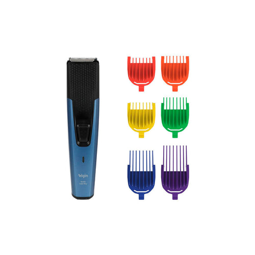 Aparador de Cabelo e Barba Elgin Studio Color Plus 7 em 1 - Recarregável USB-C