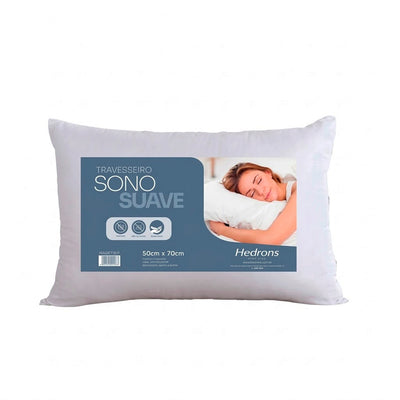 Travesseiro Hedrons Sono Suave Antialérgico 50X70 Cm