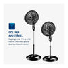 Ventilador de Coluna 40cm Turbo Mondial Preto/Prata 140W NVT-40C-8P-B