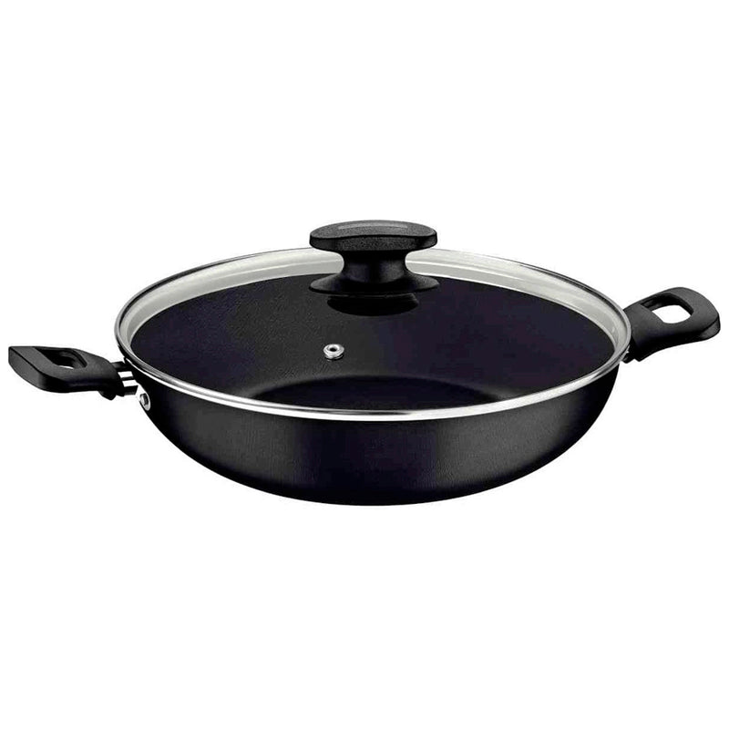 Wok Tramontina Loreto em Alumínio Antiaderente Ø28cm 3,3L Grafite