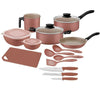 Kit Cozinha Tramontina Antiaderente Starflon Max Mocaccino - 14 Peças