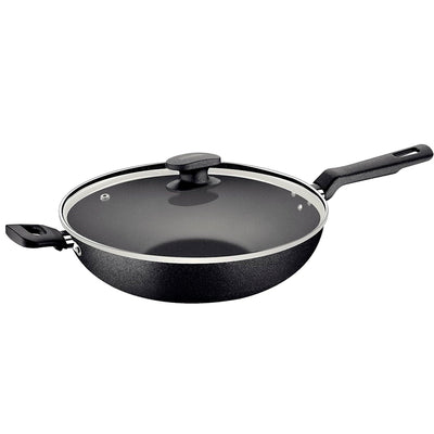 Wok Tramontina Loreto em Alumínio Antiaderente Ø28cm 3,3L Grafite
