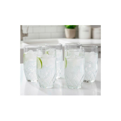 JOGO DE COPOS DE VIDRO 6 PEÇAS 450ML - DELISOGA