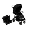 Carrinho Travel System Magno Duo Preto Infinito + Bebê Conforto Zion - Infanti