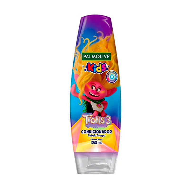 Condicionador  Palmolive Kids Cabelos Crepos Trolls 3 - 350ml