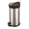 Lixeira Inox Tampa Black 30L com Pedal