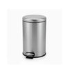 Lixeira Inox Luxo 12L com Fechamento Suave