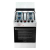 Fogão Esmaltec Ideal Top 4 Bocas Automático Mesa de Inox - Branco - Bivolt