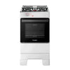 Fogão Esmaltec Ideal Top 4 Bocas Automático Mesa de Inox - Branco - Bivolt