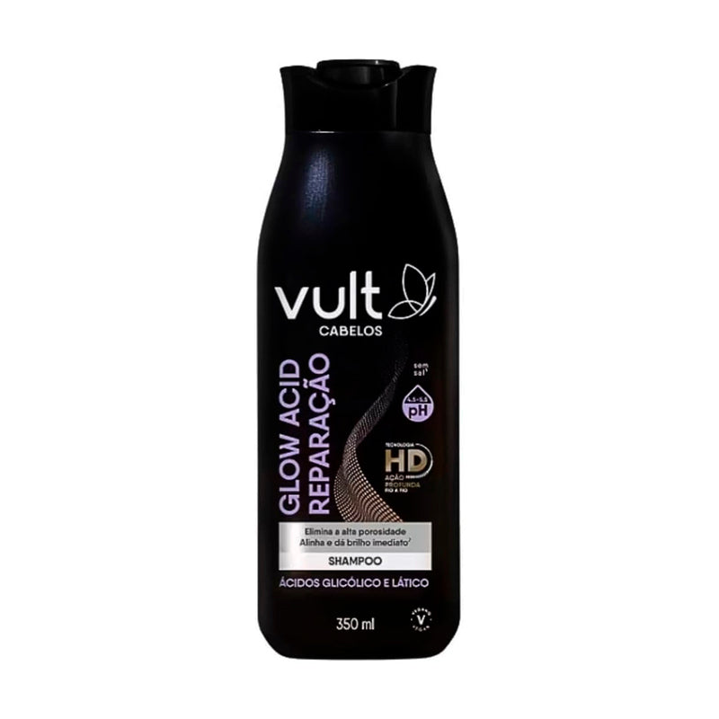 Shampoo Vult Glow Acid Reparação 350ml