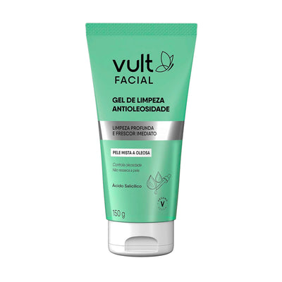 Gel De Limpeza Vult Facial Antioleosidade 150g
