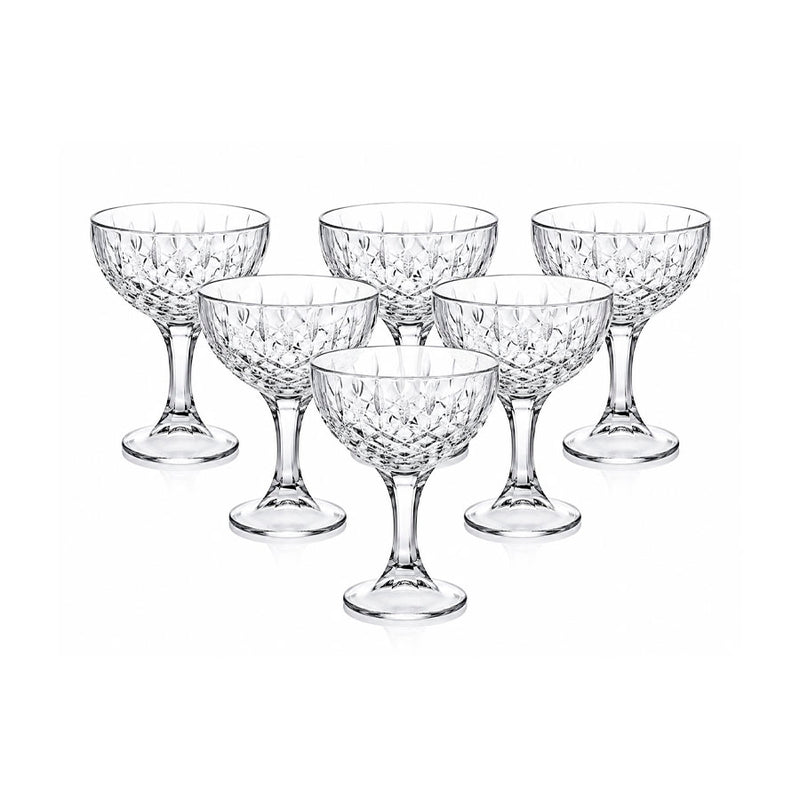 Jogo de Taças Signa Sobremesa AZ Glass 330ml  6 Peças