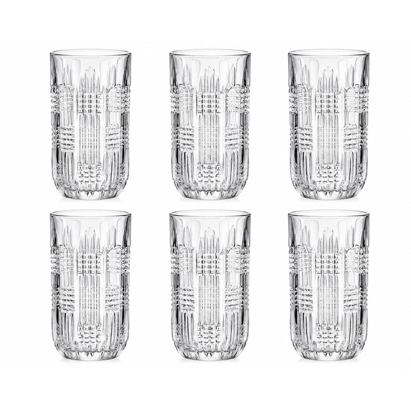 JOGO DE COPOS HIGHBALL 6 PEÇAS 430ML AZ GLASS