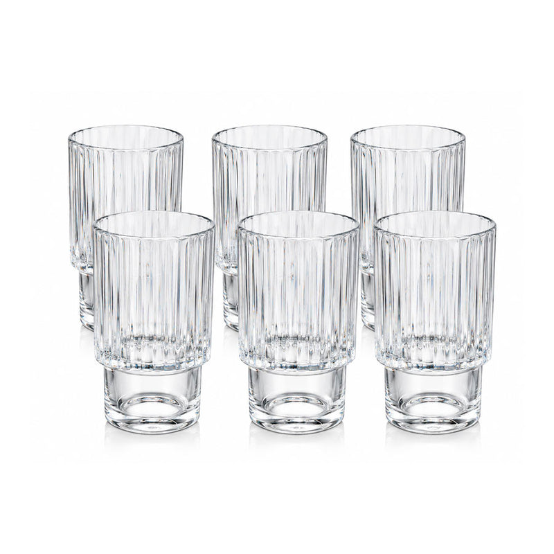 Jogo de Copos Highball Ice 6 Peças 430ml AZ Glass