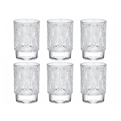 Jogo de Copos Highball Lum 6 Peças 430ml AZ Glass