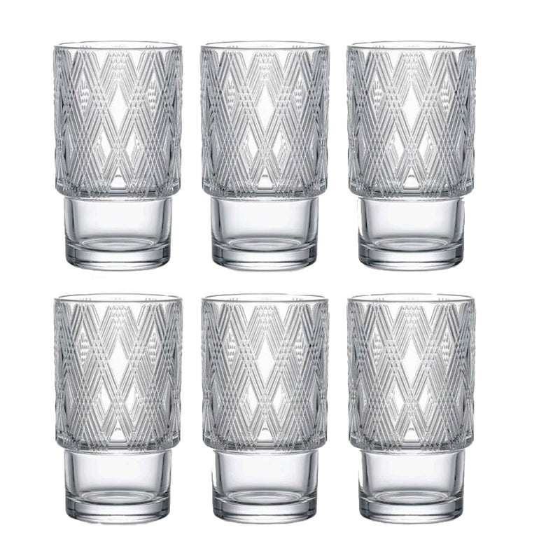 Jogo de Copos Highball Lum 430ml - 6 Peças - AZ Glass