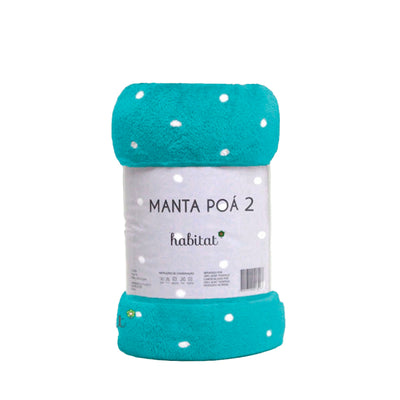 Manta Casal  Poá Habitat Verde Água