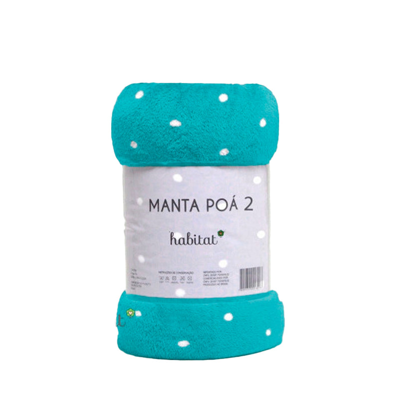 Manta Casal  Poá Habitat Verde Água