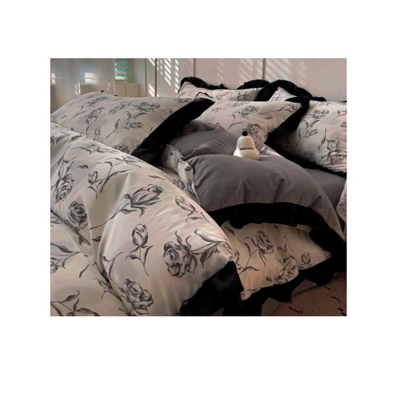 Jogo de Cama AZ Home King Romantic Flower 2,60m x 2,80m