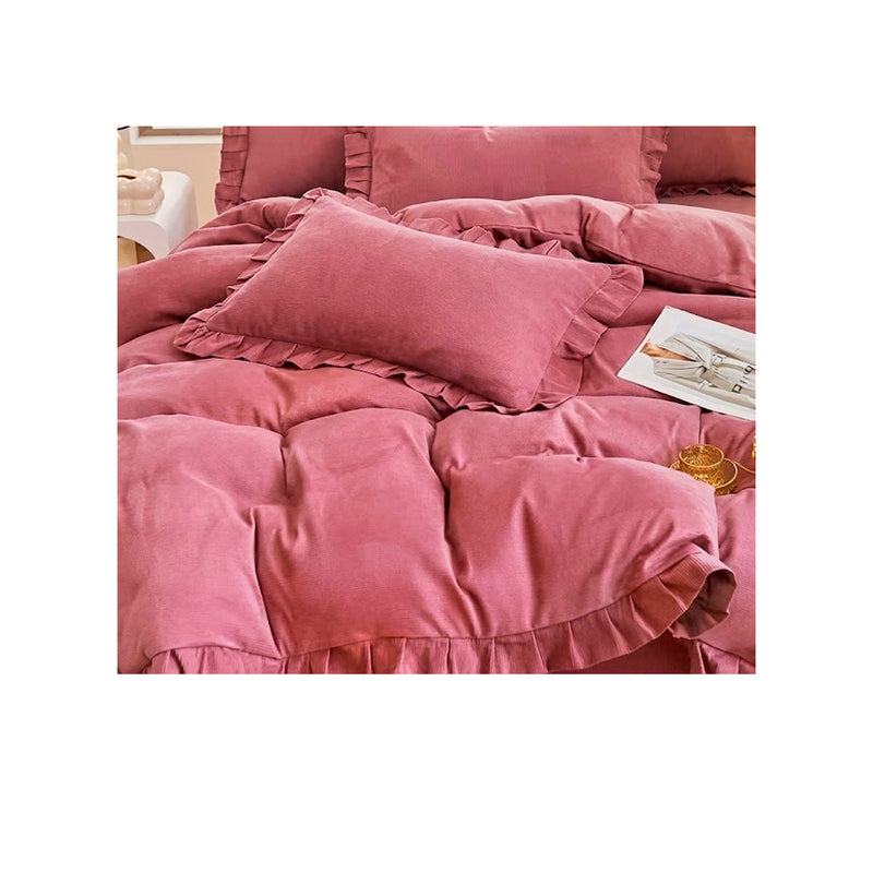 Jogo de Cama AZ Home King Romantic Pink 2,60m x 2,80m