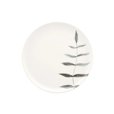 Prato Raso Cerâmica Flat Samambaia Oxford - 26cm