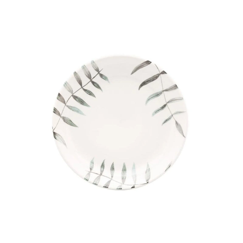 Prato Fundo Oxford Cerâmica Flat Samambaia - 20,5cm