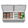 Freezer Horizontal Inverter 2 Tampas Metalfrio Dupla Ação 546 Litros DA550IF Branco - Bivolt