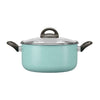 Jogo de Panelas Brinox Antiaderente Ceramic Life 5 Peças Suprema Verde