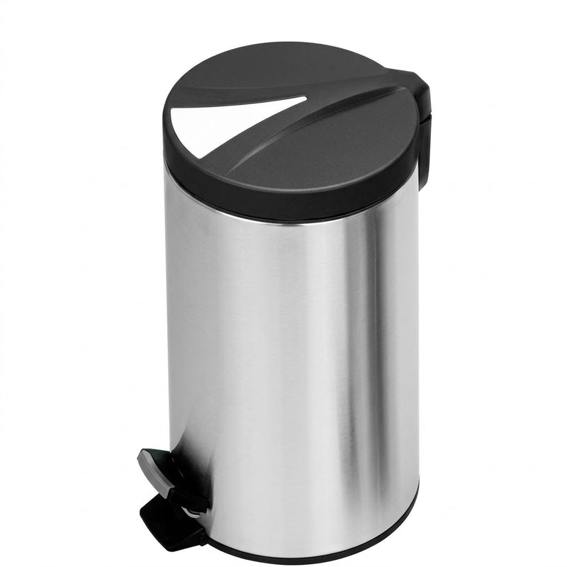 Lixeira Inox Black Lid 12L - AZ Home