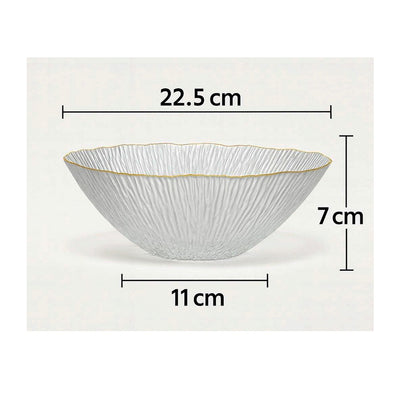 Centro De Mesa Deli Golden Edge 22cm