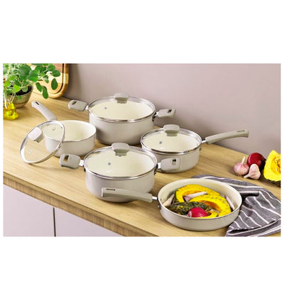 Jogo de Panelas Tramontina Veronese 5 Peças Bege