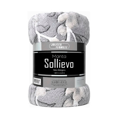 Manta Flannel Sollievo Casal Cardus 1,80x2,20m  Jolitex