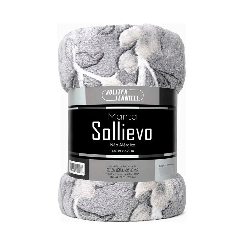 Manta Flannel Sollievo Casal Cardus 1,80x2,20m  Jolitex