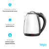 CHALEIRA ELGIN ELÉTRICA INOX - 2,0 LITROS