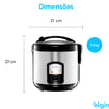 Panela de Arroz Elétrica Elgin 400W 1 Litro