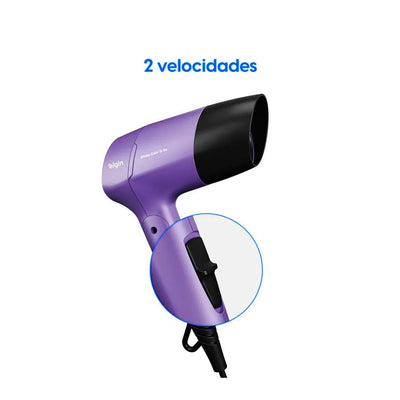 Secador de Cabelo Elgin Glossy Color To Go Bivolt