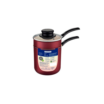 Cuscuzeira Tramontina Antiaderente Starflon Max 0,8L Vermelha