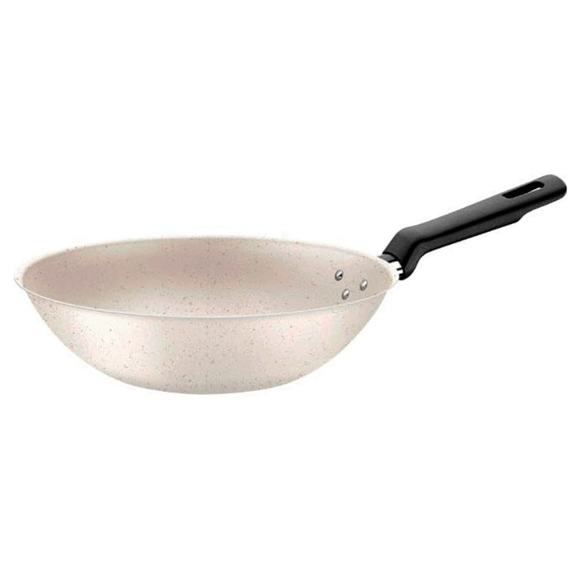 Frigideira Wok Tramontina Loreto Antiaderente Ø24cm Bege