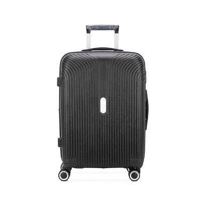 Mala de Viagem Rígida em Polipropileno 20" Black 122 com Rodas 360°