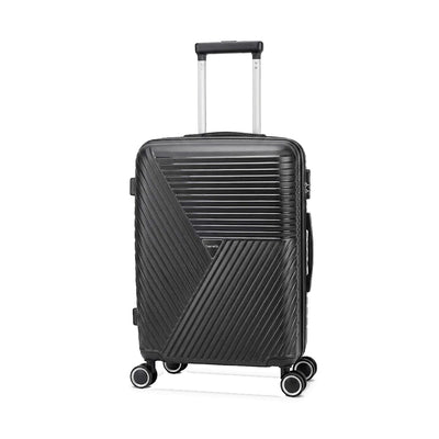 Mala de Viagem Rígida em Polipropileno 20" Black 125 com Rodas 360°